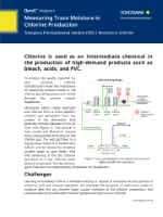 Trace Moisture in Chlorine Production